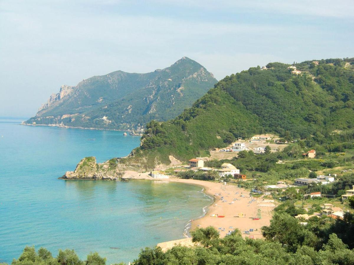 Large Apartment By The Pool - Pelekas Beach, Corfu Extérieur photo