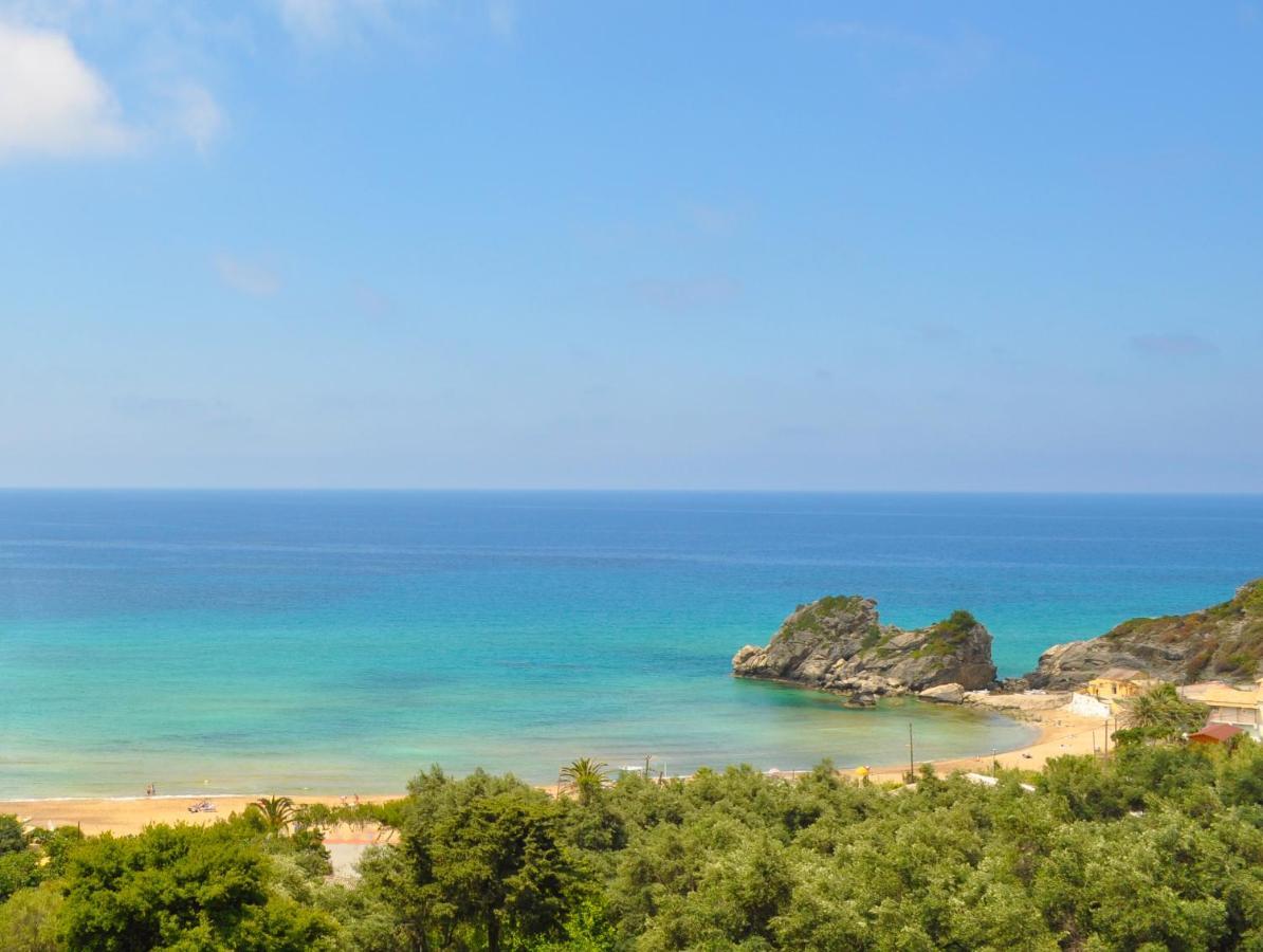Large Apartment By The Pool - Pelekas Beach, Corfu Extérieur photo