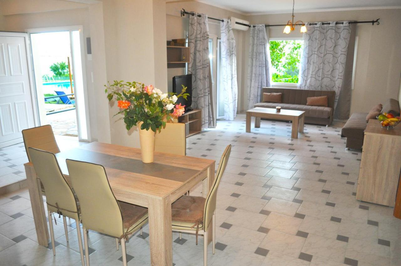 Large Apartment By The Pool - Pelekas Beach, Corfu Extérieur photo